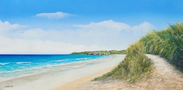 Die Ruhe am Strand – 120 X 60 cm Kunstgalerie