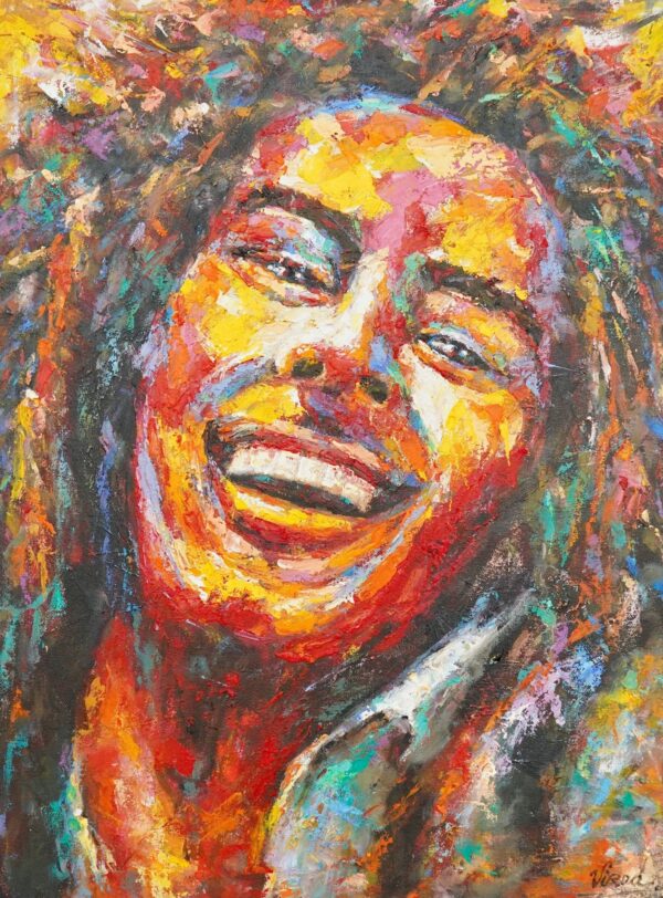 Pop Art de Bob Marley – 60 X 80 cm Kunstgalerie